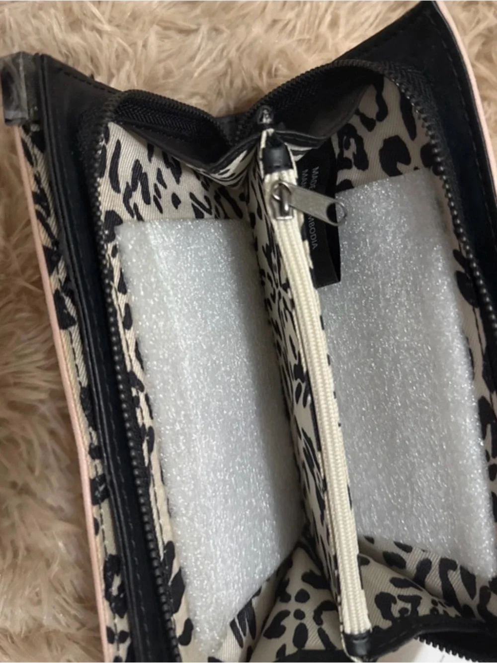 Jessica Simpson Blush Pink Women's Wallet - Signature Script Detail